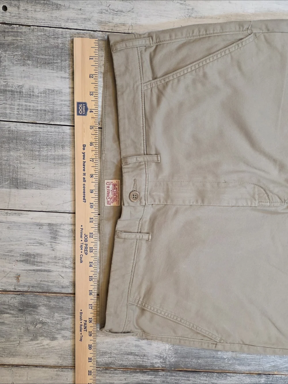 Levi's Two Horse Brand Men's Khaki Chino Pants - Tan 38x32